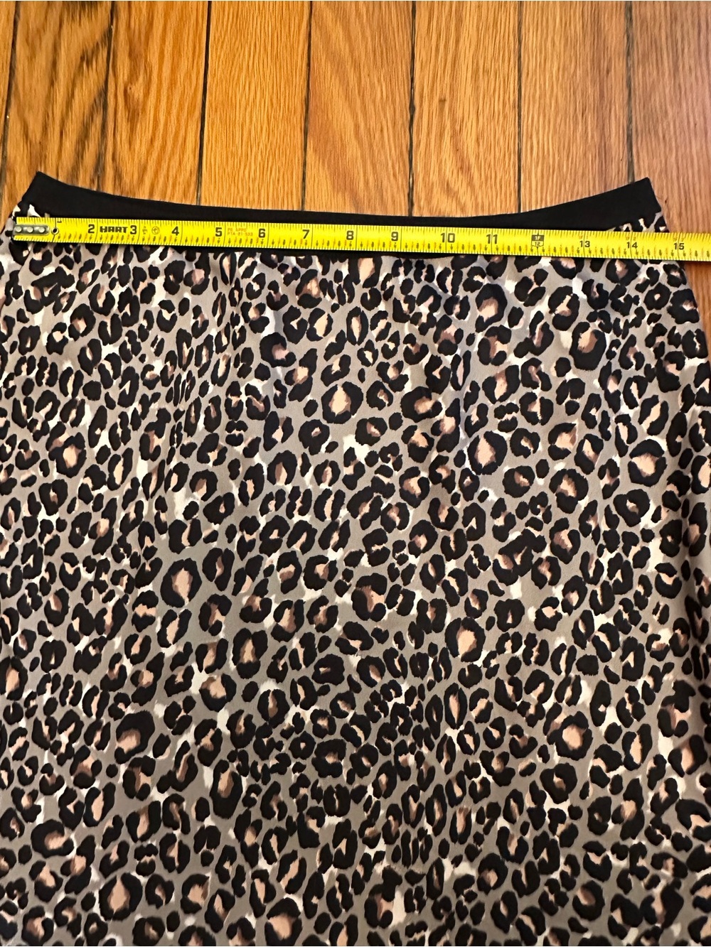Victoria Secret Y2K Leopard Print Flowy Light Maxi Skirt Pull On Retro 90s- 1084 - Picture 4 of 6